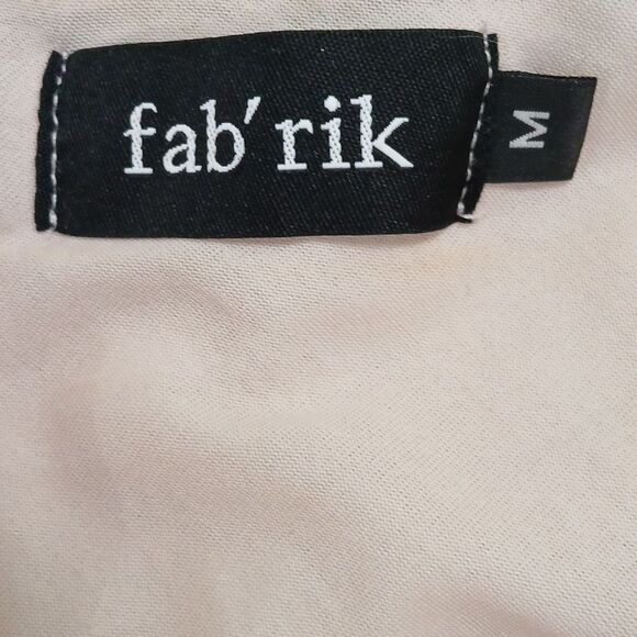 Fab'rik gold/cream sequin mini short sleeve mini dress Sz M EUC - Picture 7 of 7